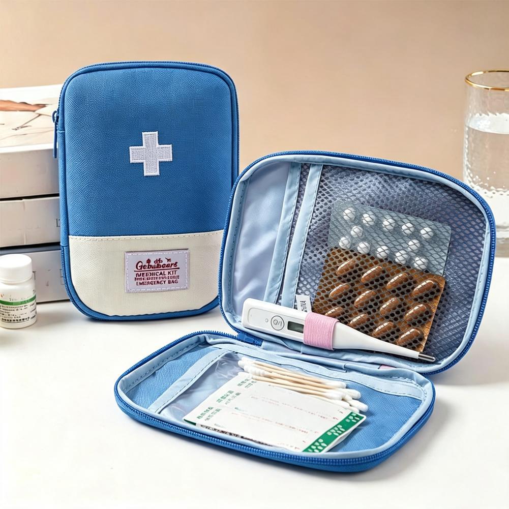 Travel Luggage Set - 大容量ポータブル救急キットバッグ、家庭、車、旅行、キャンプ、アウトドアサバイバル用緊急医療収納オーガナイザー