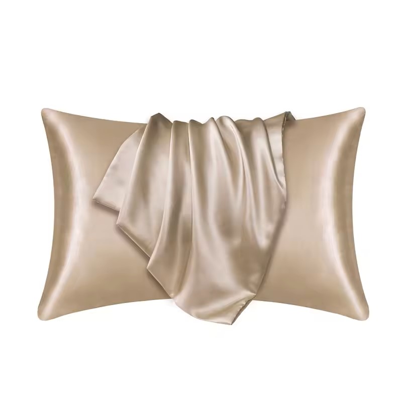 Silk Pillowcase - 枕カバー、シルク素材、滑らかなサテン生地、美容枕、快適な枕、ホームデコレーション、標準サイズ/クイーンサイズ、1枚