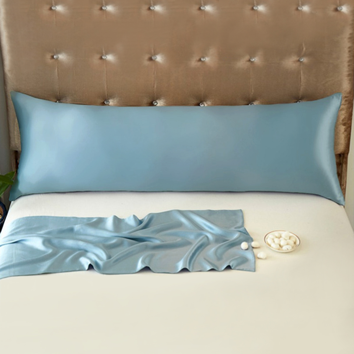 Silk Pillowcase - 100% 純粋な Mullberry シルクロング枕ケース隠しジッパーソフトシルクジッパー枕ケースカバー寝具高品質 3 サイズ