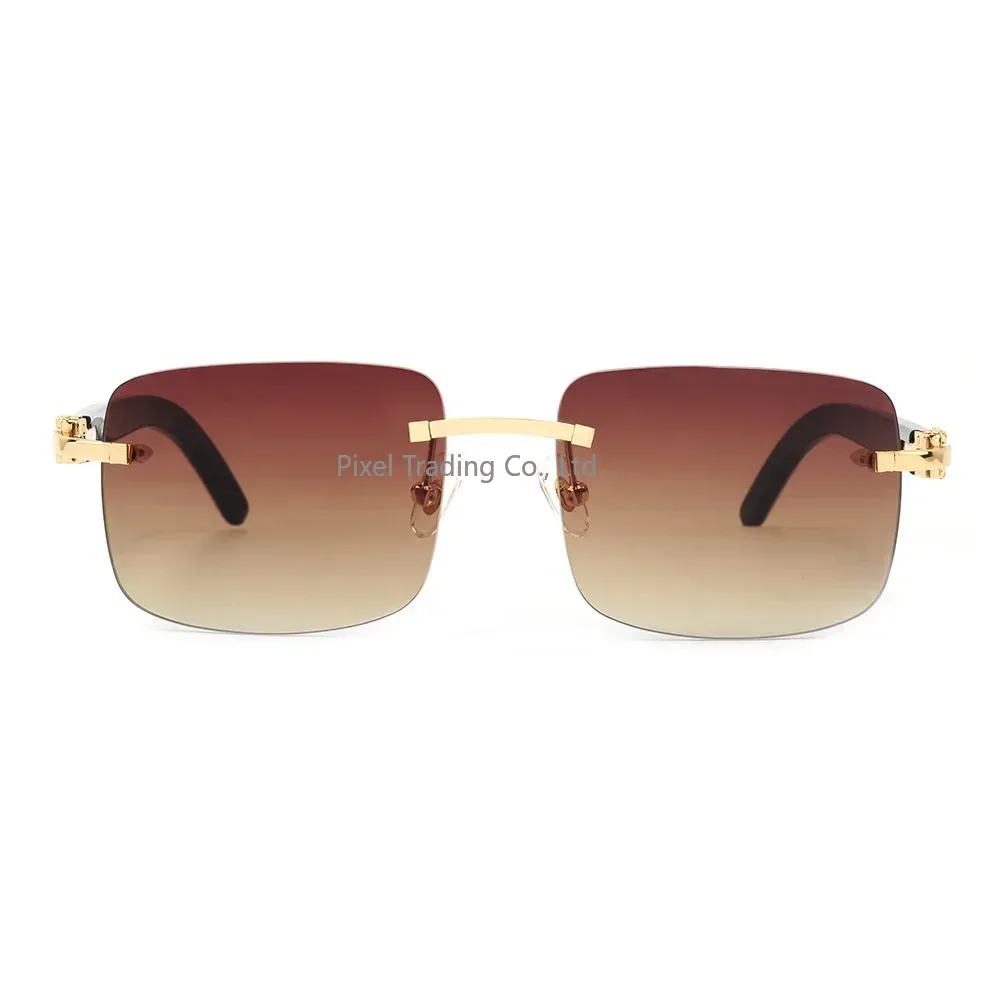 ブランド：カーター。ブラック＆ホワイトのバッファローホーン素 - Sunglasses Uv400 のレビューと価格