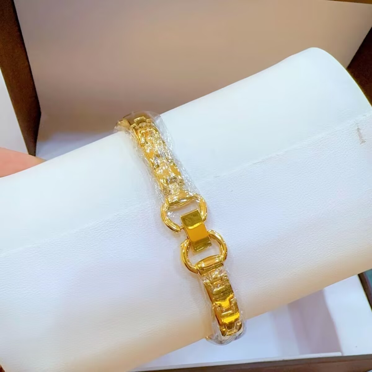 新しいフランスドバイ 24 K ゴールドメッキ腕時計ウェディ - Gold Plated Jewelry のレビューと価格