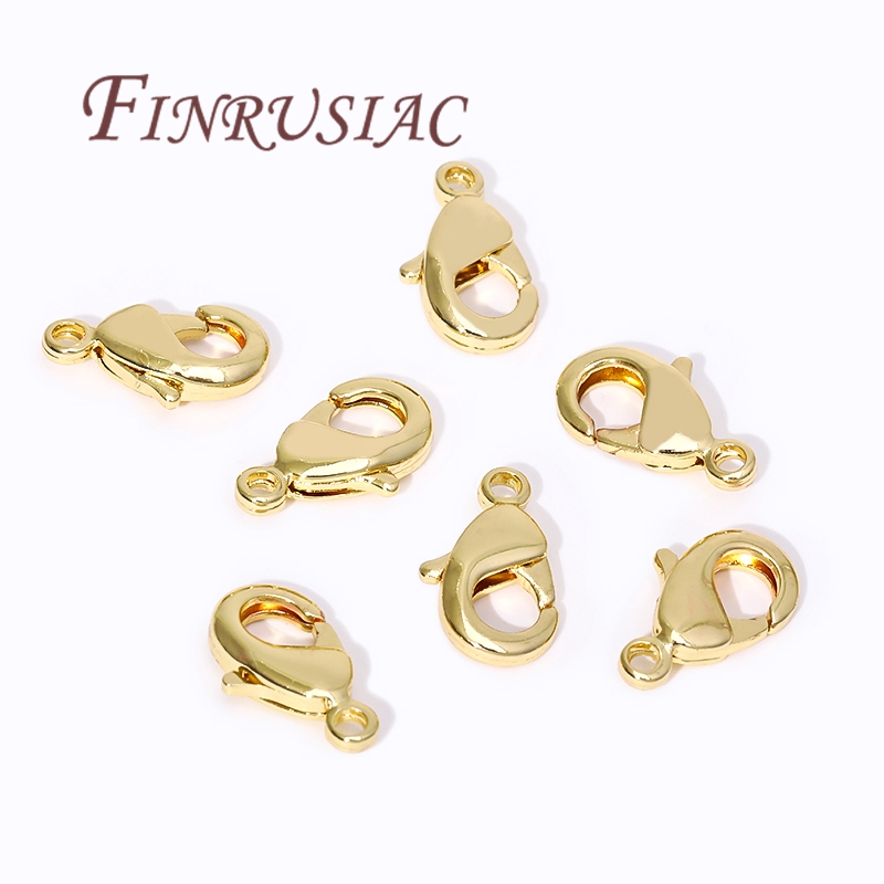 18K金メッキロブスタークラスプ（ブレスレット用）、スプリン - Gold Plated Jewelry のレビューと価格