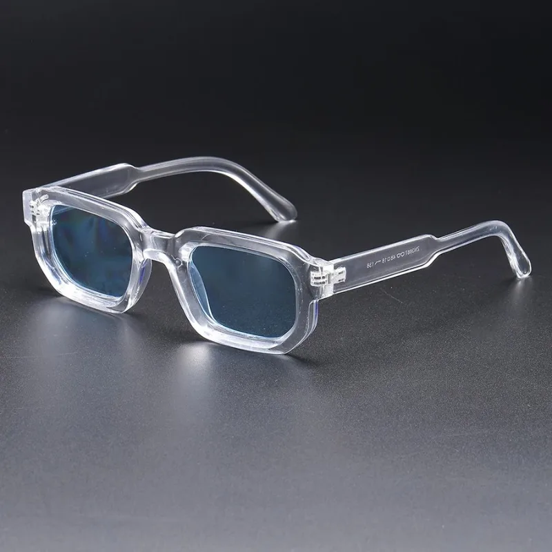 4個入り、新作メンズファッションメガネ、男女兼用、スクエア型 - Sunglasses Uv400 のレビューと価格