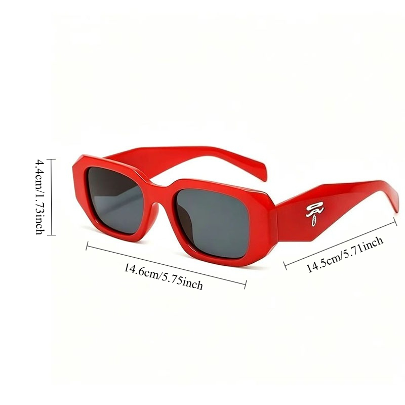 ヴィンテージ風のスクエア型サングラス。男女兼用。高級ブランド - Designer Sunglasses のレビューと価格