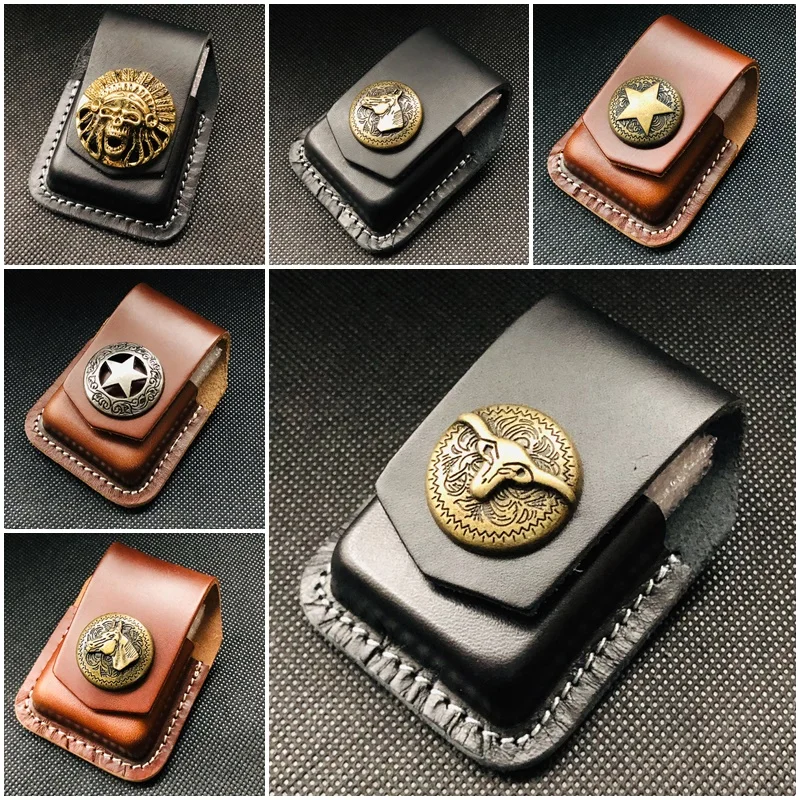 クラシックなマルチスタイル高品質レザーライターウエストバッグ - Premium Cigar Case のレビューと価格