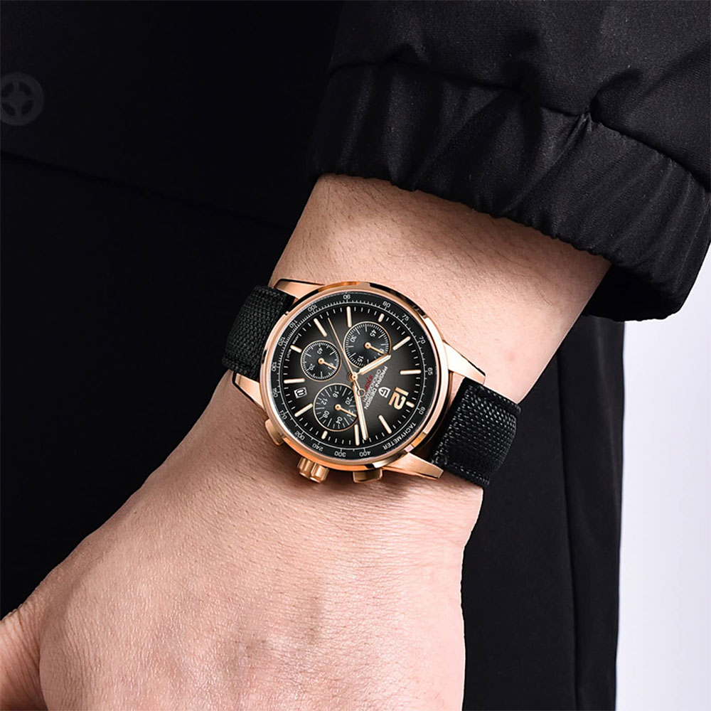 パガーニデザイン 新品 メンズ腕時計 41mm クロノグラフ - Luxury Watch Men のレビューと価格