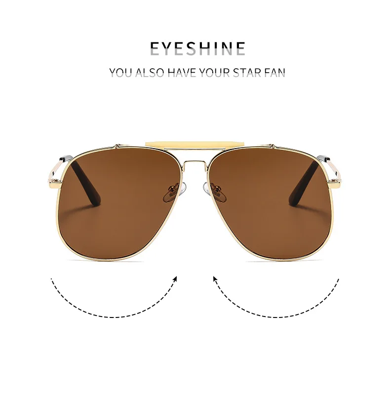 レトロな金属製ダブルブリッジのサングラス。女性用、高級デザイ - Sunglasses Uv400 のレビューと価格
