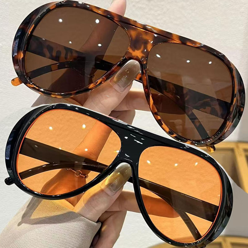 オーバーサイズサングラス レディース ファッション ラグジュ - Sunglasses Uv400 のレビューと価格