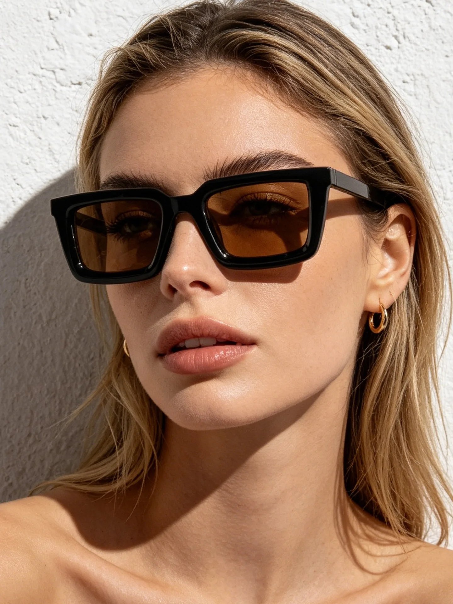 ヴィンテージ風の長方形サングラス。レディース、メンズ、デザイ - Designer Sunglasses のレビューと価格