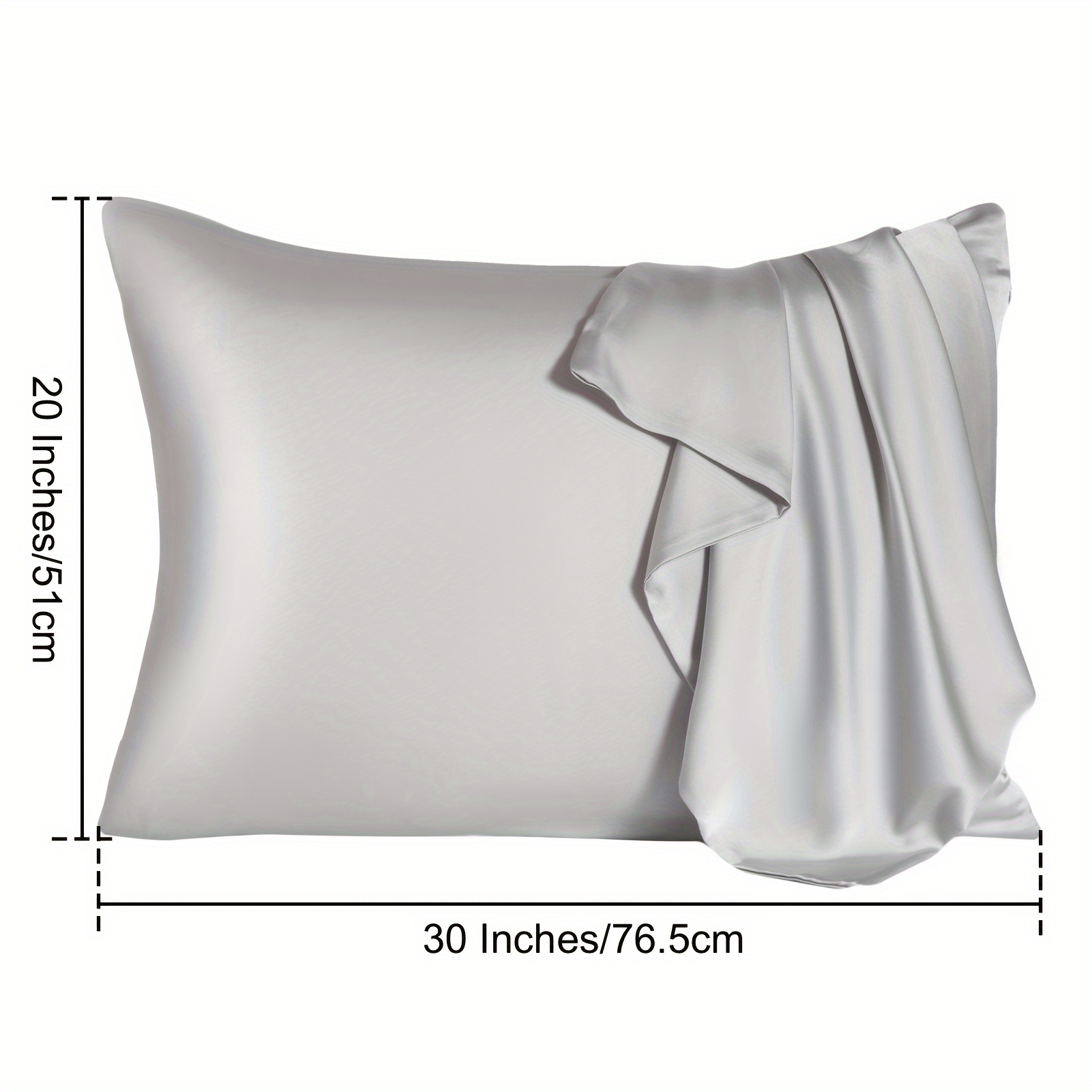 マルベリーシルク枕カバー2枚セット クールなシルク枕カバー  - Silk Pillowcase のレビューと価格