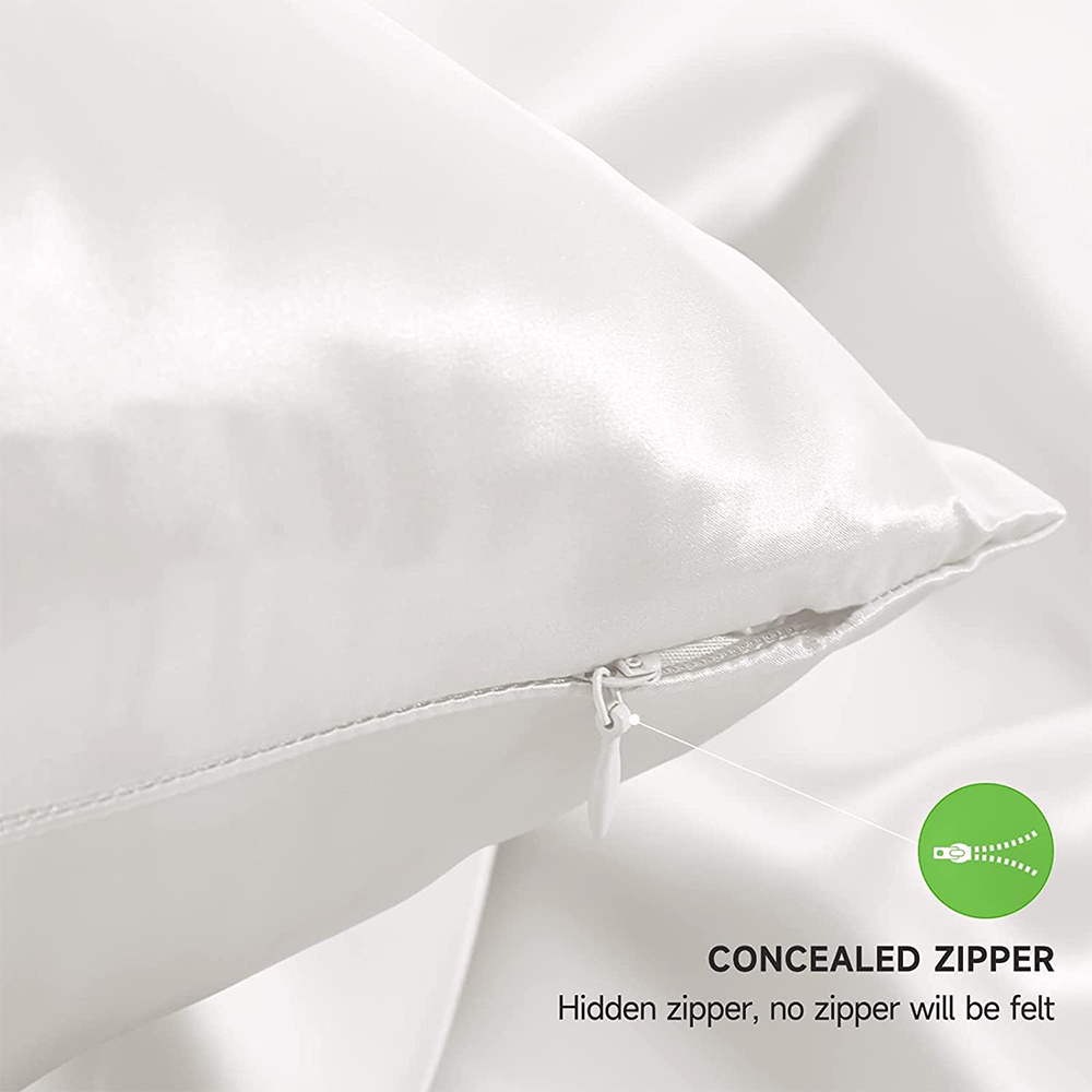 6A 30MM 100%両面純粋天然桑絹枕カバー、高級高品質 - Silk Pillowcase のレビューと価格