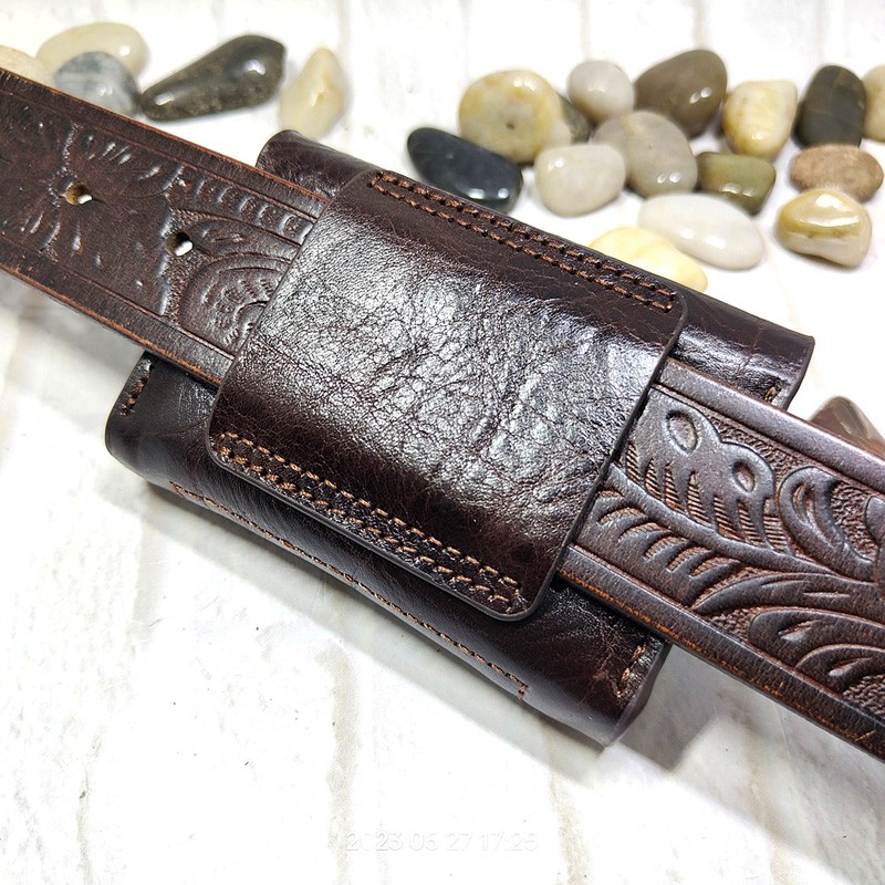 Blongk-男性用の小さな本革バッグ,カードホルダー,キー - Leather Wallet Men のレビューと価格