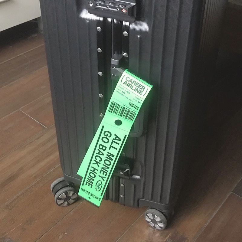 スーツケース用の荷物タグ、あなたのバッグには使えない 旅行用 - Travel Luggage Set のレビューと価格