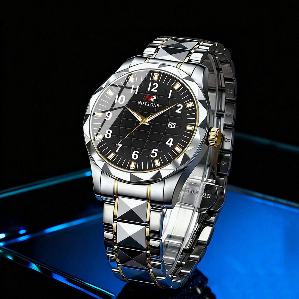 メンズ ステンレススチール クォーツ時計 |   カジュアル - Luxury Watch Men のレビューと価格
