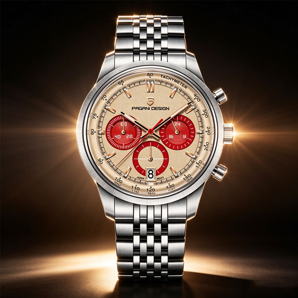 パガーニデザイン新しいメンズ腕時計高級クォーツ腕時計メンズ  - Luxury Watch Men のレビューと価格