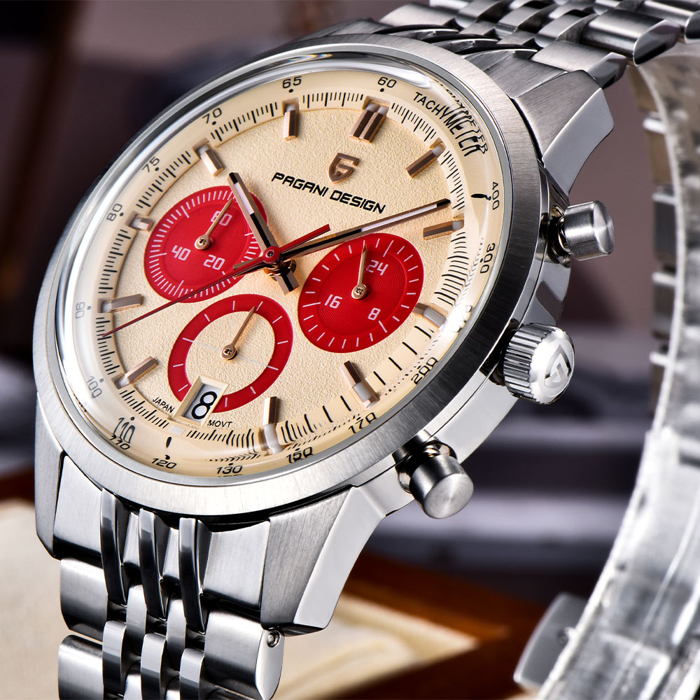パガーニデザイン新しいメンズ腕時計高級クォーツ腕時計メンズ  - Luxury Watch Men のレビューと価格