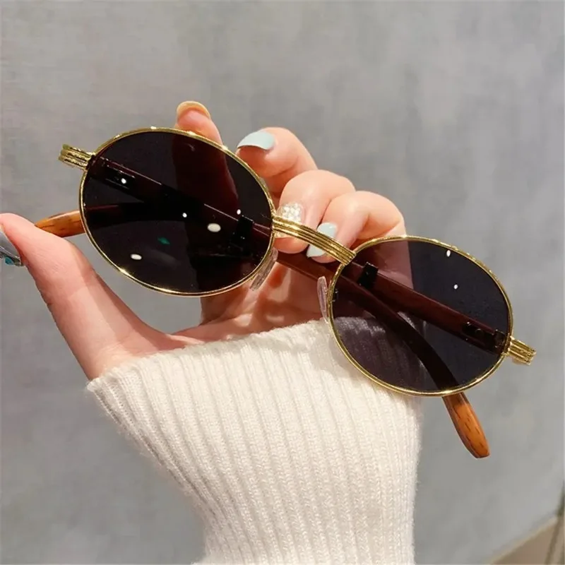 ファッション性の高い、小ぶりのフレームのヴィンテージ風ラウン - Sunglasses Uv400 のレビューと価格