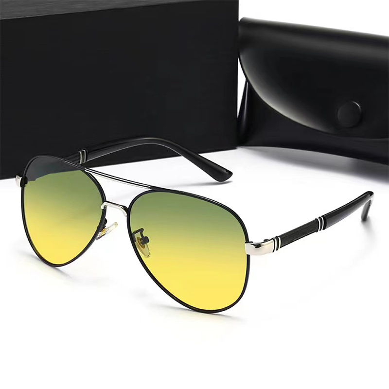 高級感あふれるメンズ偏光メタルサングラス。運転用としても最適 - Designer Sunglasses のレビューと価格