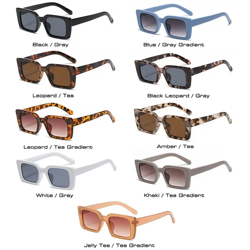 最新トレンドの小ぶりな長方形サングラス。レディース向けレトロ - Sunglasses Uv400 のレビューと価格